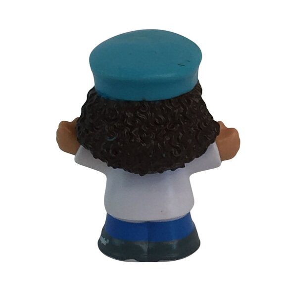 Fisher Price Little People Train Conductor Police Officer Boy Figure Lot of 3 - Picture 8 of 9